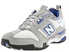Buy discounted New Balance - M008 (White/Blue) - Men's online.