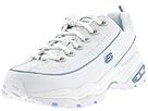 Buy Skechers - Premium - Limelight (White/Light Blue) - Lifestyle Departments, Skechers online.