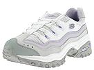 Buy discounted Skechers - Energy - Comet (White/Lavander Leather) - Lifestyle Departments online.