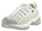 Buy Skechers - Energy - Comet (White/Yellow Leather) - Lifestyle Departments, Skechers online.