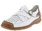 Rieker - 40753 (White W/Hazelnut Toe And Heel) - Women's,Rieker,Women's:Women's Casual:Casual Sandals:Casual Sandals - Comfort