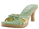 Steve Madden - Picaso (Green Fabric) - Women's,Steve Madden,Women's:Women's Dress:Dress Sandals:Dress Sandals - Backless