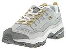 Skechers - Energy - Spectrum (Gray And Yellow Mesh/Leather) - Lifestyle Departments,Skechers,Lifestyle Departments:South Side:Women's South Side:New School Athletic