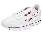 Buy discounted Reebok Classics - Classic Leather Chromed (White/Royal/Red) - Men's online.