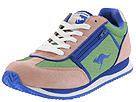 KangaROOS - Lotus 28 (mesh/suede) (Green/Pink/Blue) - Women's