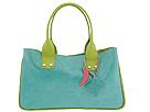 Lumiani Handbags - 4790 (Turquoise Leather) - Accessories,Lumiani Handbags,Accessories:Handbags:Satchel