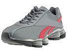 Reebok - DMX Mega (Dark Silver/Varsity Red) - Men's,Reebok,Men's:Men's Athletic:Running Performance:Running - General