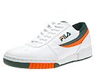 Buy Fila Technical - F89 Low (White/Money Green-Vermillion Orange) - Men's, Fila Technical online.