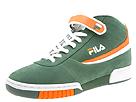 Fila Technical - F89 Mid (Money Green/White-Vermillion Orange) - Men's,Fila Technical,Men's:Men's Athletic:Classic