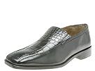 Stacy Adams - Adesso (Black Buffalo With Croco Print Leather) - Men's,Stacy Adams,Men's:Men's Dress:Slip On:Slip On - Exotic