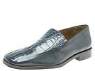 Stacy Adams - Adesso (Navy Buffalo Calf With Croco Print Leather) - Men's,Stacy Adams,Men's:Men's Dress:Slip On:Slip On - Exotic