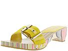 MIA - Would You (Yellow Patent) - Women's,MIA,Women's:Women's Casual:Casual Sandals:Casual Sandals - Slides/Mules