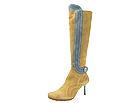 MISS SIXTY - Trouble (Beige/Avio Suede/Textile) - Women's,MISS SIXTY,Women's:Women's Dress:Dress Boots:Dress Boots - Mid-Calf