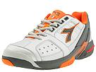 Diadora - Kynetech s da 2 (Silver/Orange) - Men's,Diadora,Men's:Men's Athletic:Tennis