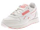 Buy Reebok Classics - Classic Leather Deluxe SE W (White/Strawberry) - Women's, Reebok Classics online.