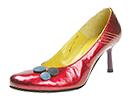 MISS SIXTY - Natasha (Red Leather/Textile) - Women's,MISS SIXTY,Women's:Women's Dress:Dress Shoes:Dress Shoes - Mid Heel