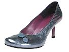 MISS SIXTY - Natasha (Grey Leather/Textile) - Women's,MISS SIXTY,Women's:Women's Dress:Dress Shoes:Dress Shoes - Mid Heel