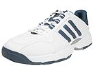 adidas - Ambition Stripes (White/Dusk/Carbon Blue) - Men's,adidas,Men's:Men's Athletic:Tennis