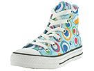 Converse Kids - Chuck Taylor Hi Canvas Print (Children/Youth) (Bubbles Blue) - Kids,Converse Kids,Kids:Girls Collection:Children Girls Collection:Children Girls Athletic:Athletic - Lace Up