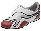 KangaROOS - Slipstream Leather (White/Red) - Women's,KangaROOS,Women's:Women's Casual:Casual Flats:Casual Flats - Comfort