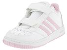 Adidas Kids - BTB Strap Lo K (Children/Youth) (White/Gala Pink/White) - Kids,Adidas Kids,Kids:Girls Collection:Children Girls Collection:Children Girls Athletic:Athletic - Hook and Loop