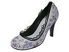 Irregular Choice - 2424-24A (Dark Lavendar Leather/Black Leather And Lace/Multi Flowers) - Women's,Irregular Choice,Women's:Women's Dress:Dress Shoes:Dress Shoes - Ornamented