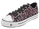 Hurley - Girlie Choice (Black/Pink Canvas) - Women's