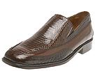 Stacy Adams - Sloane (Brown Genuine Snake W/ Buffalo And Croco Print Leather) - Men's,Stacy Adams,Men's:Men's Dress:Slip On:Slip On - Exotic