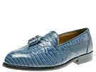 Stacy Adams - Ormand (Steel Blue Genuine Snake With Croco And Lizard Print Leather) - Men's,Stacy Adams,Men's:Men's Dress:Slip On:Slip On - Exotic