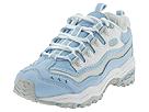 Skechers Kids - Energy 2-Regal (Children) (White/Light Blue) - Kids,Skechers Kids,Kids:Girls Collection:Children Girls Collection:Children Girls Athletic:Athletic - Lace Up