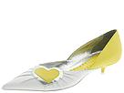 Fornarina - 4645 Bjork (White/Yellow) - Women's,Fornarina,Women's:Women's Dress:Dress Shoes:Dress Shoes - Ornamented