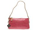 BCBGirls Handbags - Croc-n-Roll Top Zip (Fuchsia) - Juniors,BCBGirls Handbags,Juniors:Junior Women's Handbags:Shoulder