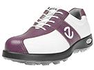 Buy discounted Ecco - Women's Golf Spikeless E (White/Purple Glow) - Women's online.