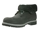 Timberland - Roll Top Shearling Boot (Black Nubuck Leather) - Men's,Timberland,Men's:Men's Casual:Casual Boots:Casual Boots - Waterproof