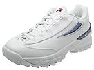 Fila - SRaino (White/Navy/Red) - Men's,Fila,Men's:Men's Casual:Trendy:Trendy - Urban