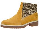 Timberland - Lady Premium Zip Chukka (Wheat Nubuck Leather With Jacquard Panel) - Women's,Timberland,Women's:Women's Casual:Casual Boots:Casual Boots - Ankle