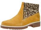 Buy Timberland - Lady Premium Zip Chukka (Wheat Nubuck Leather With Jacquard Panel) - Women's, Timberland online.