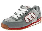 etnies - Tech-Cut (Grey/Grey/Red) - Men's,etnies,Men's:Men's Athletic:Skate Shoes