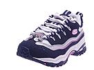 Skechers Kids - Energy 2-Electro (Children/Youth ) (Navy Trubuck/Pink Trim) - Kids,Skechers Kids,Kids:Girls Collection:Children Girls Collection:Children Girls Athletic:Athletic - Lace Up