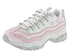 Skechers Kids - Energy 2 - Regal (Children/Youth) (White/Pink) - Kids,Skechers Kids,Kids:Girls Collection:Children Girls Collection:Children Girls Athletic:Athletic - Lace Up