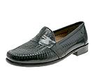 Bostonian - Huntsville (Black W/Woven Vamp) - Men's,Bostonian,Men's:Men's Dress:Slip On:Slip On - Penny Loafer