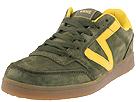Vans - Jumma (Ivy Green/Sectra Yellow Suede/Full Grain Leather) - Men's,Vans,Men's:Men's Athletic:Skate Shoes