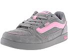 Vans - Basha (Mid Grey/Prism Pink Suede) - Women's,Vans,Women's:Women's Casual:Retro