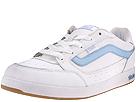 Vans - Basha (White/Dream Blue Leather) - Women's,Vans,Women's:Women's Casual:Retro