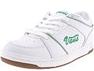 Buy discounted Vans - Marianna (White/Fern Green Leather) - Women's online.