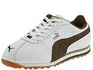 Buy discounted Puma Kids - Turin Leather JR (Youth) (White/Dark Earth Brown/Coriander) - Kids online.