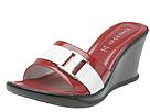 Bebe - Otepa (Red/White) - Women's,Bebe,Women's:Women's Dress:Dress Sandals:Dress Sandals - Wedges