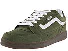 Vans - Calhoun (Burnt Olive/White Suede) - Men's,Vans,Men's:Men's Athletic:Skate Shoes