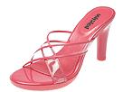 Unlisted - Moment Of Time (Clear/Pink Neon Vinyl/Patent Pu) - Women's,Unlisted,Women's:Women's Casual:Casual Sandals:Casual Sandals - Strappy