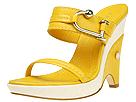 BCBG Max Azria - Dasha (Lemon/Natural (Bright Yellow)) - Women's,BCBG Max Azria,Women's:Women's Dress:Dress Sandals:Dress Sandals - Wedges
